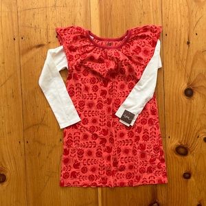 Adorable Tea Collection dress, size 6, 100% cotton.  New with Tea Brand tag on.